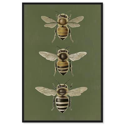 Anatomy of the Bee Canvas by Art Remedy