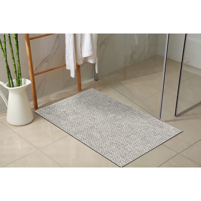 VILLADECOR Easy Jute Indoor Outdoor Weaving Area Rug