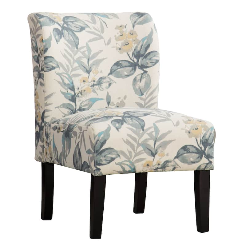 The Curated Nomad Pavilion Upholstered Armless Accent Slipper Chair