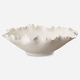 preview thumbnail 1 of 3, Uttermost 18154 Blossom 17" Wide Ceramic Decorative Bowl Off-White
