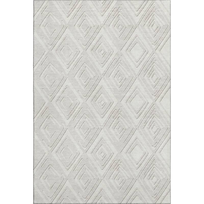 Premium Washable Super Soft Diamond Cascade Mayfield Rug