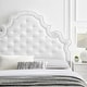 preview thumbnail 17 of 49, Diana Tufted Performance Velvet Twin Headboard White - Twin