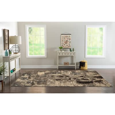 Masters Mosaic Washed Rug