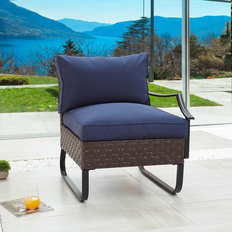 Patio Festival U-Leg Collection Outdoor Left-Arm Chair