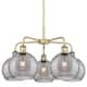 Option Antique Brass / Light Smoke Deco Swirl