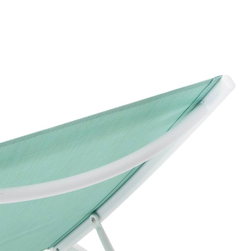 VredHom Outdoor Furniture Patio Chaise Lounge with Side Table - 76.38 " L x 23.62 " W x 13" H