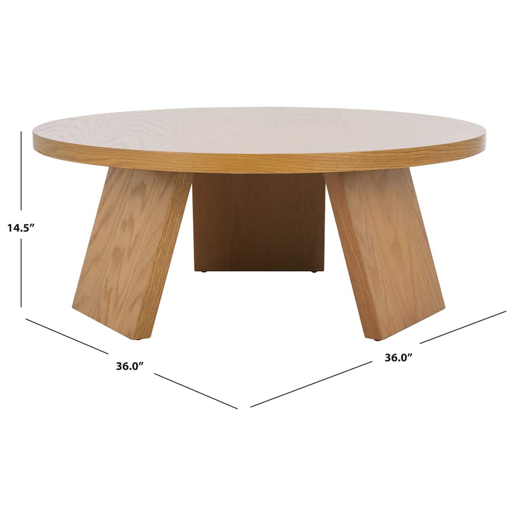 SAFAVIEH Couture Julianna Wood Coffee Table - 36Wx36Dx15H