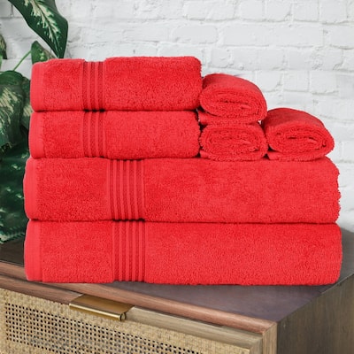 Superior Heritage Egyptian Cotton Absorbent 8-Piece Towel Set