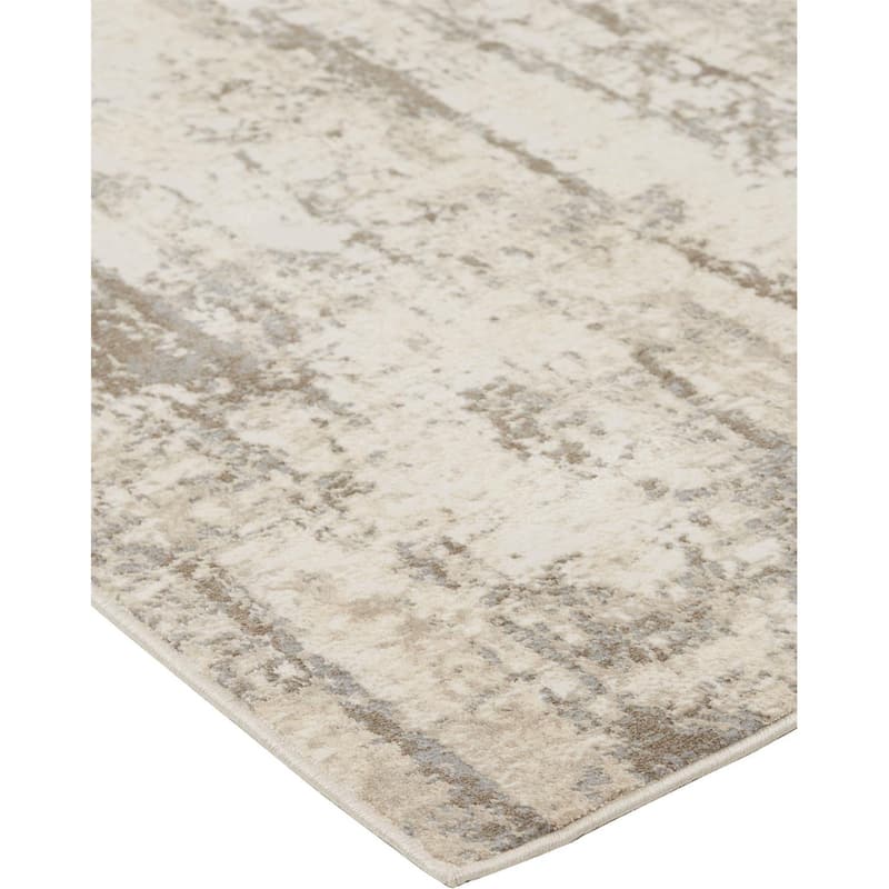 Temav Abstract Area Rug By HomeRoots - 2' x 3'