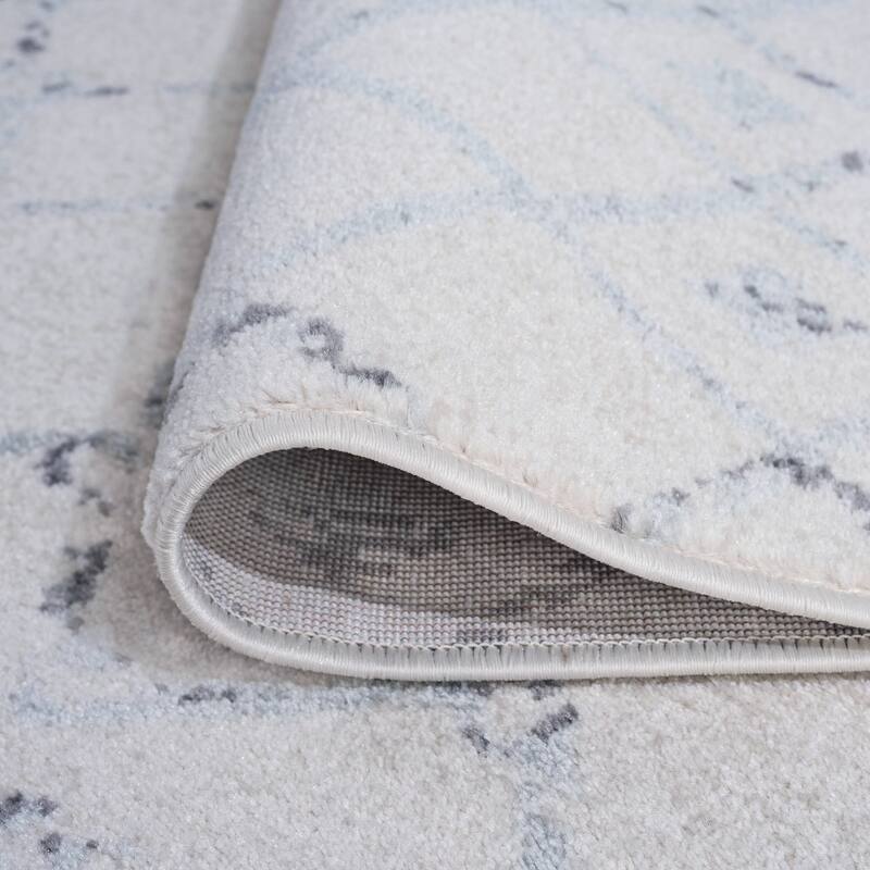 Jade Farmhouse Geometric Indoor Area Rug