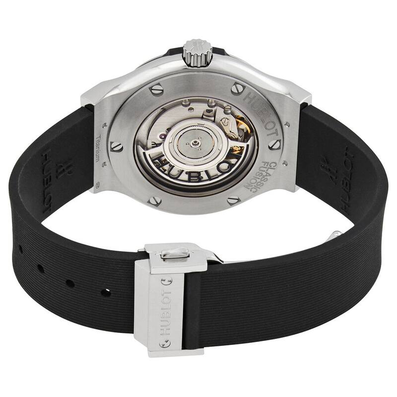 Hublot Classic Fusion Automatic Diamond Men's Watch - Black