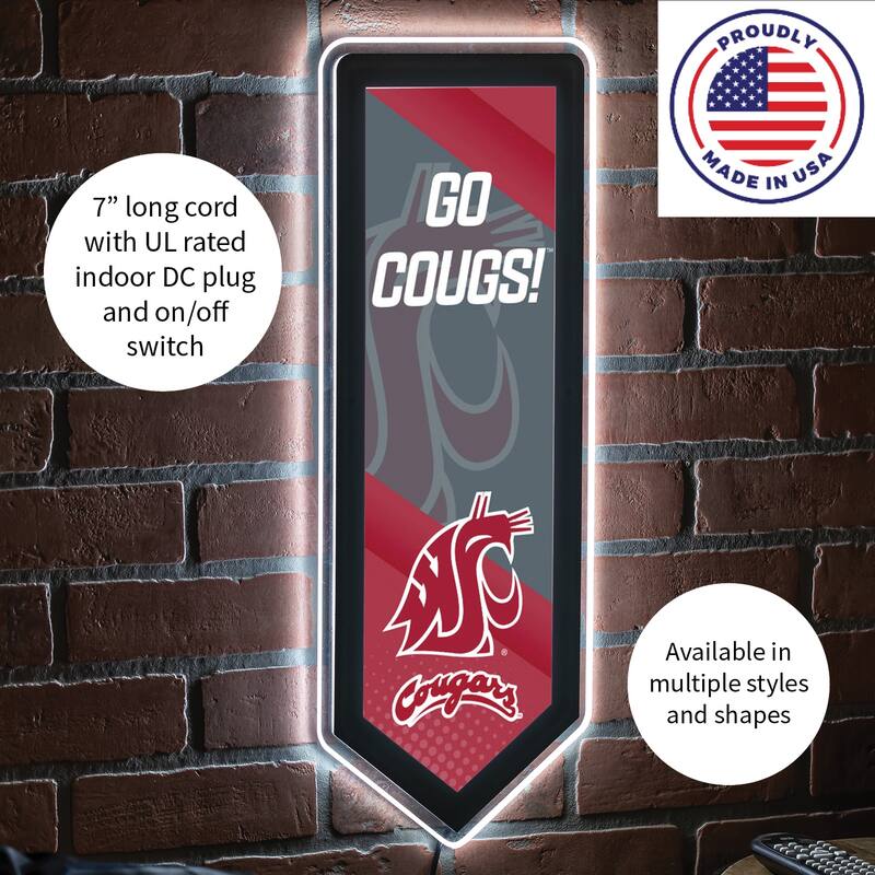 Washington State University LED Lighted Sign