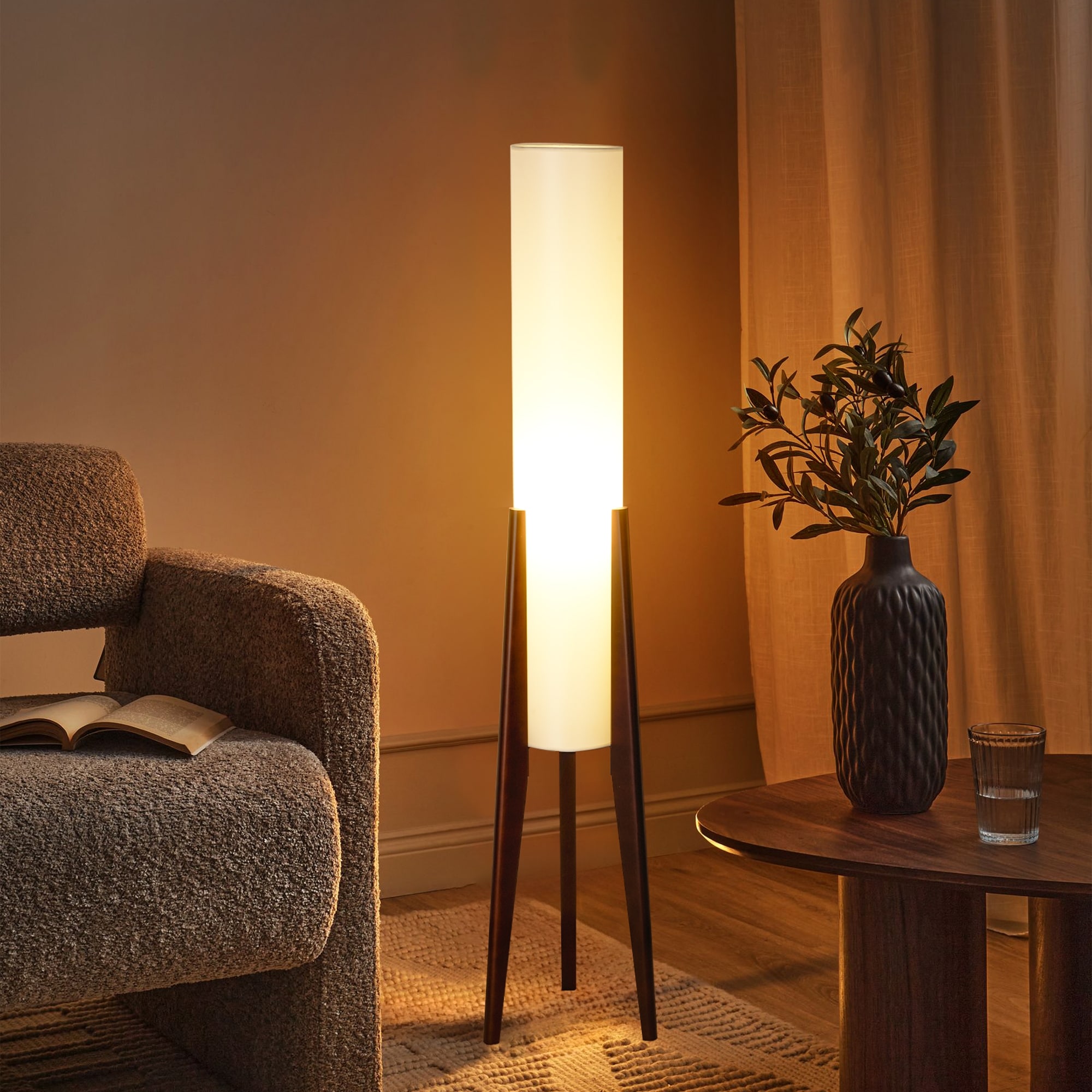 Wabi-sabi Style Zen Floor Lamp - On Sale - Bed Bath & Beyond