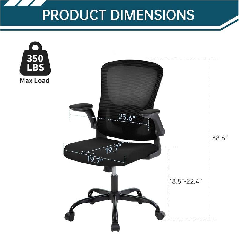 Adjustable Ergonomic Home Office Chair for Computer Working