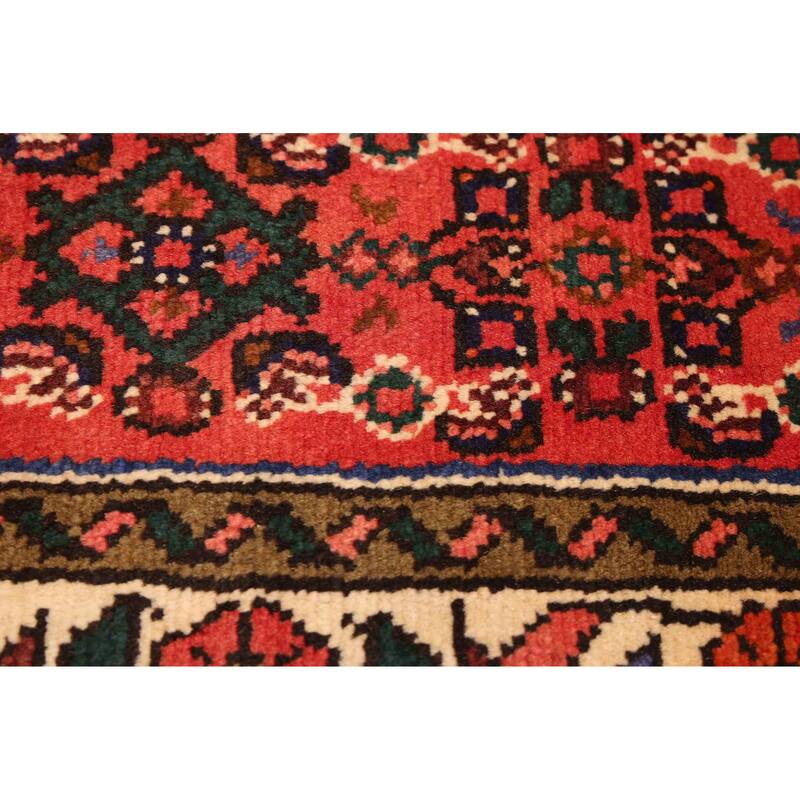 ECARPETGALLERY Hand-knotted Andelz Red Wool Rug - 3'1 x 6'1