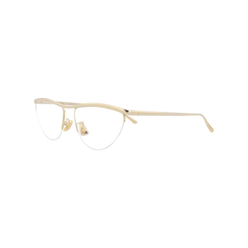 Bottega Veneta Cat Eye-Frame Metal Optical Frames