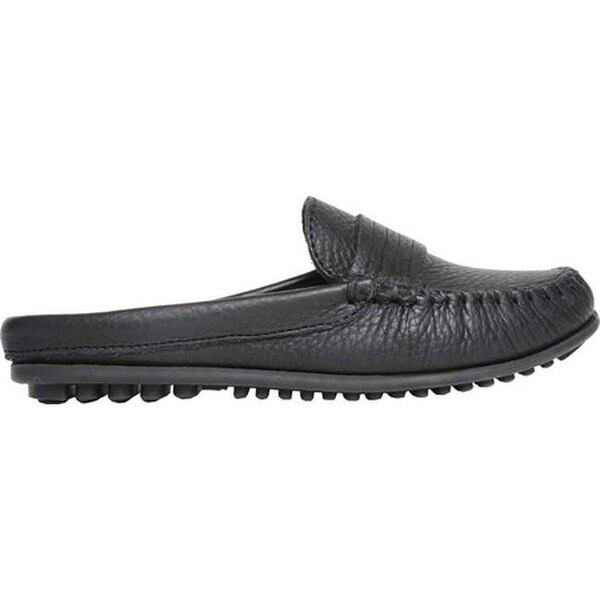 minnetonka leather mules