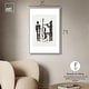 preview thumbnail 52 of 60, Bebop I Black Art Canvas Print by Art Remedy