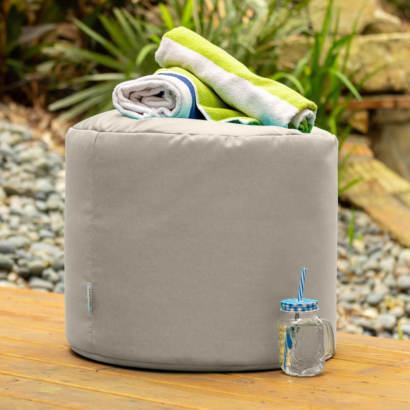 Jaxx Sunbrella Patio Bean Bag Pouf Ottoman