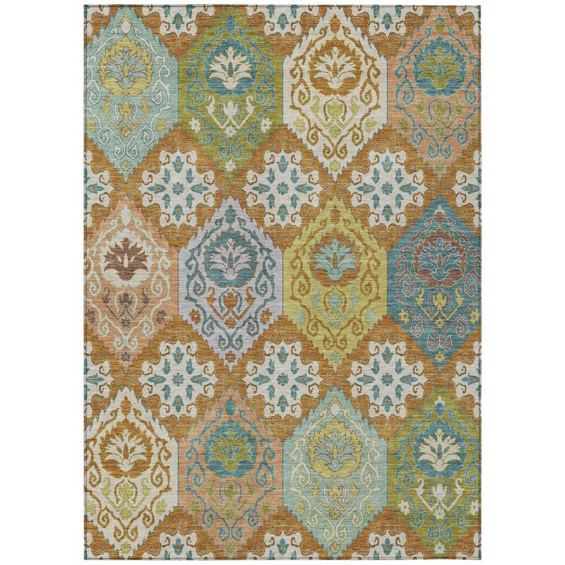 Machine Washable Indoor/ Outdoor Global Bayfield Chantille Rug