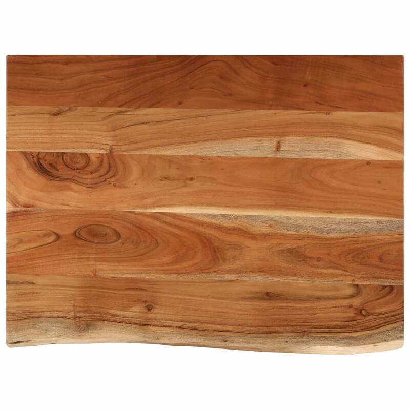 vidaXL Wall Shelf Natural Solid Acacia Wood Durable