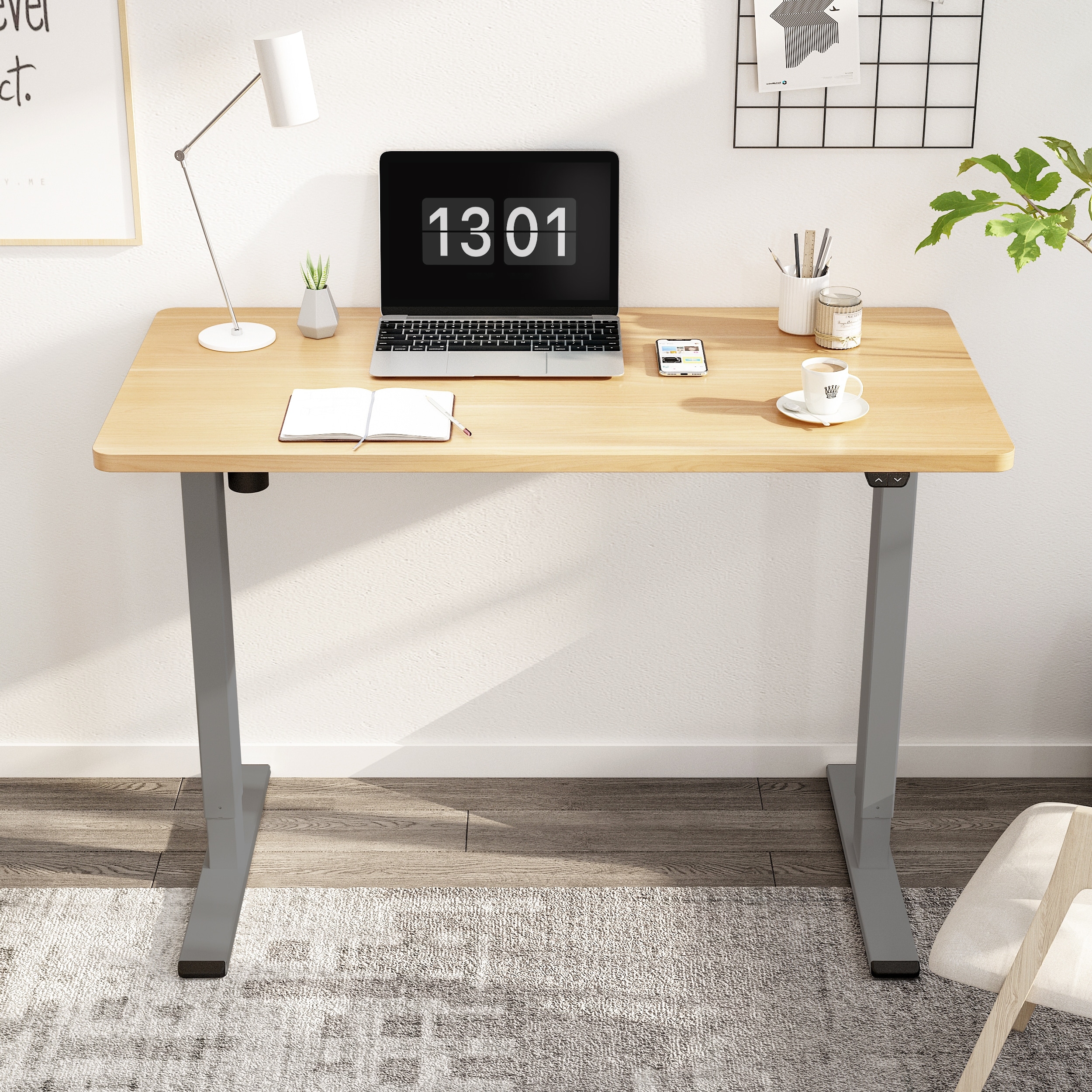 FlexiSpot Electric Home Office Height Adjustable Standing Desk