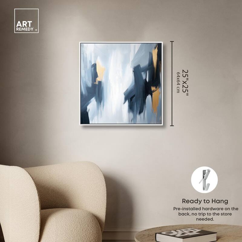 Contained Gesture I Canvas by Art Remedy