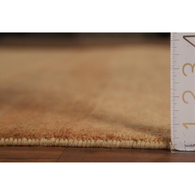 Modern Gabbeh Oriental Area Rug Contemporary Hand-Knotted Wool Carpet - 5'0" x 8'0"