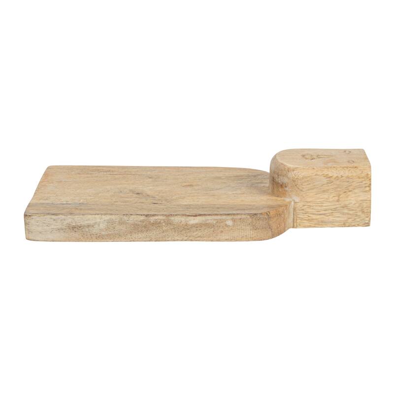 Hand-Carved Mango Wood Cheese Slicer and Cutting Board
