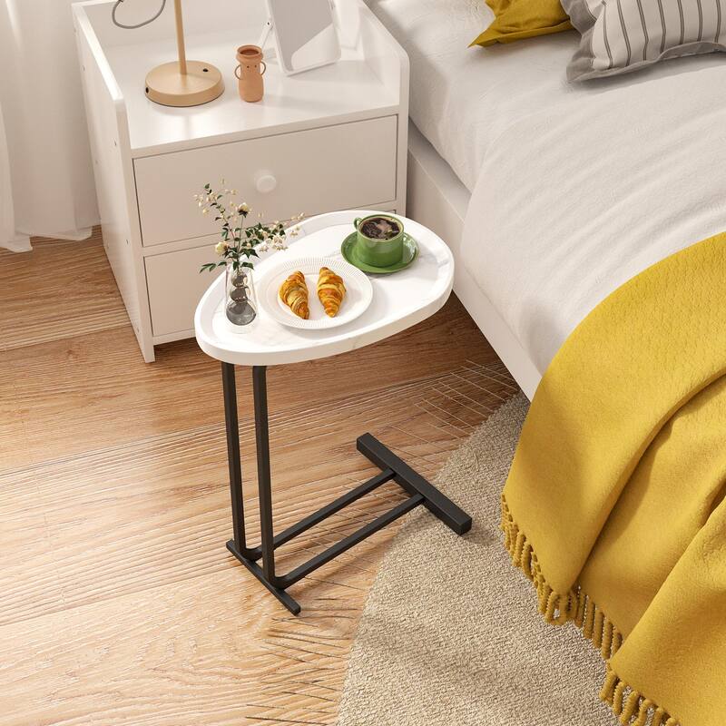 C-Shaped Side Table Sofa Tables