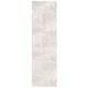 preview thumbnail 43 of 57, SAFAVIEH Handmade Glamour Maimu Modern Wool Rug 2'3" x 8' Runner - Grey/Ivory - Runner