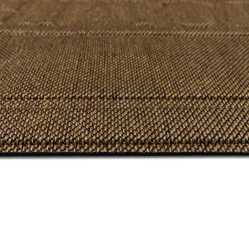 Mohawk Home Shaped Home Impressions Brown 2' X 3' Door Mat - 2' x 3'