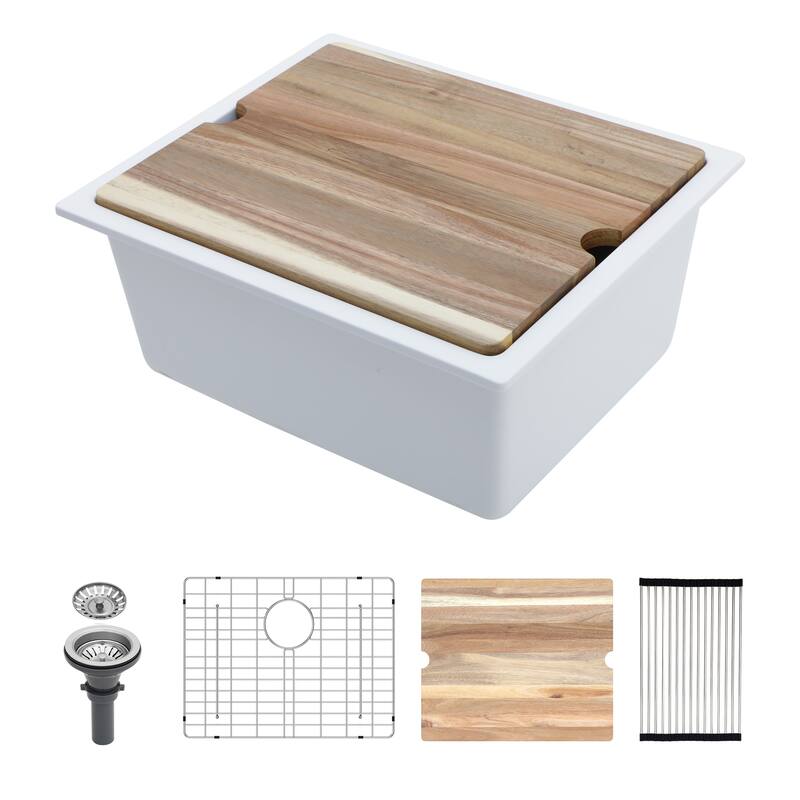 Granite Composite Workstation Undermount Kitchen Sink