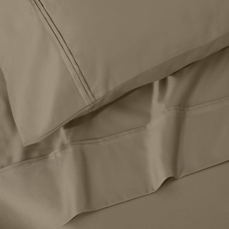 Superior Egyptian Cotton 1200 Thread Count Eco-Friendly Solid Sheet Set