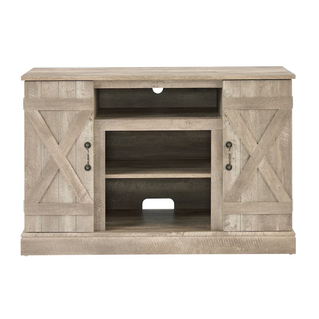 Farmhouse Classic Media TV Stand Antique Entertainment Console