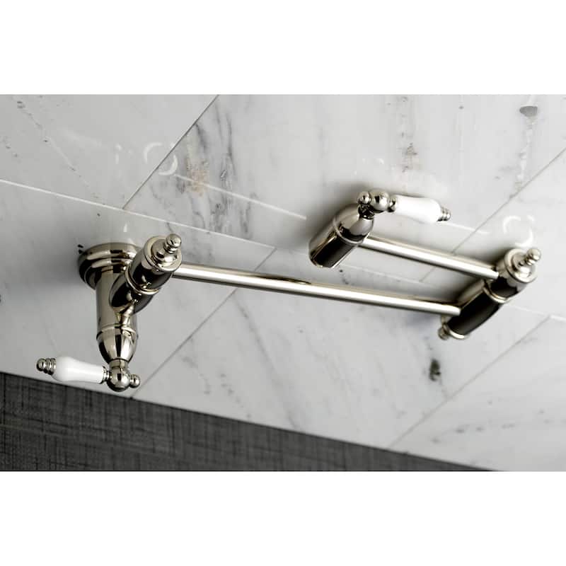 Restoration Wall Mounted Pot Filler Faucet