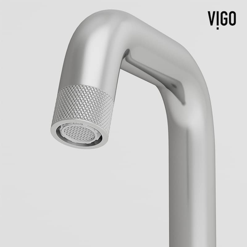 VIGO Cass 8" H 2-Handle Widespread Bathroom Faucet