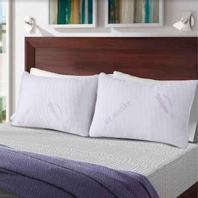 Lavender Memory Foam Pillow 20" x 28" or 19" x 36"