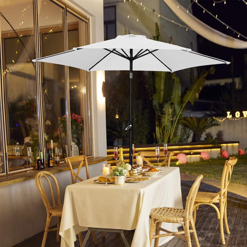 Ainfox 9ft Outdoor Patio Umbrella Without Base for Garden, Patio, Swimming Pool