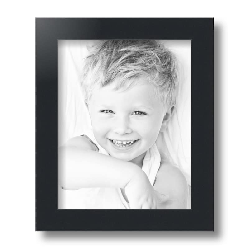 ArtToFrames Maddo Modern 8x10 Inch Picture Frame, 1.25 Inch MDF Poster Frame Available in Multiple Colors (FRBW72079-8x10)