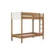 preview thumbnail 8 of 8, Twin Bunk Bed with Teddy Headboard & Ladder