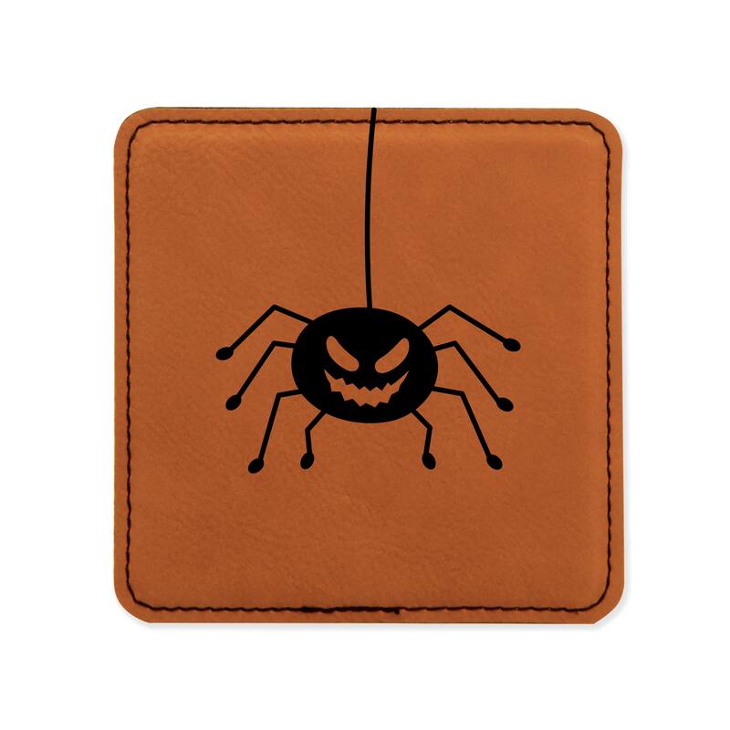 Halloween Personalized Square Coasters - Set of 6 - Square Halloween 16