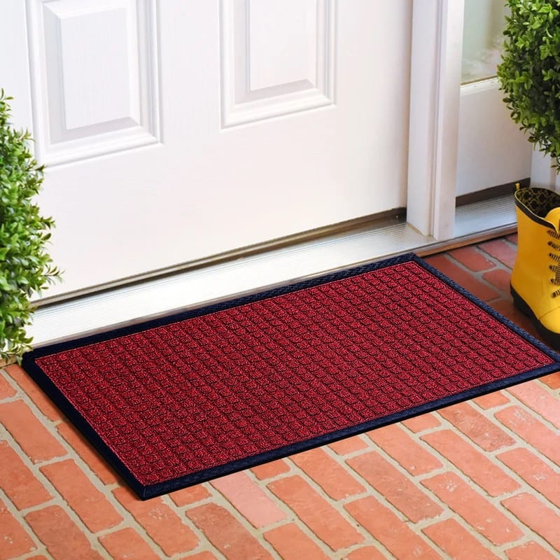 A1HC New Durable and Versatile Polypropylene Rubber Door Mat All Weather Inside Outside Door Mat