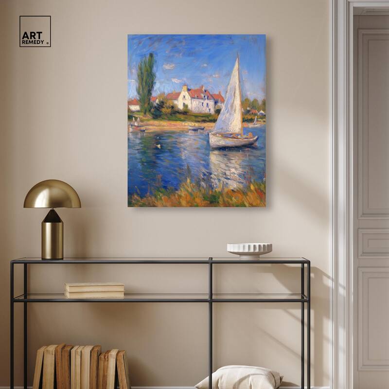 Bayside Calm I Canvas by Art Remedy, Gallery Wrapped