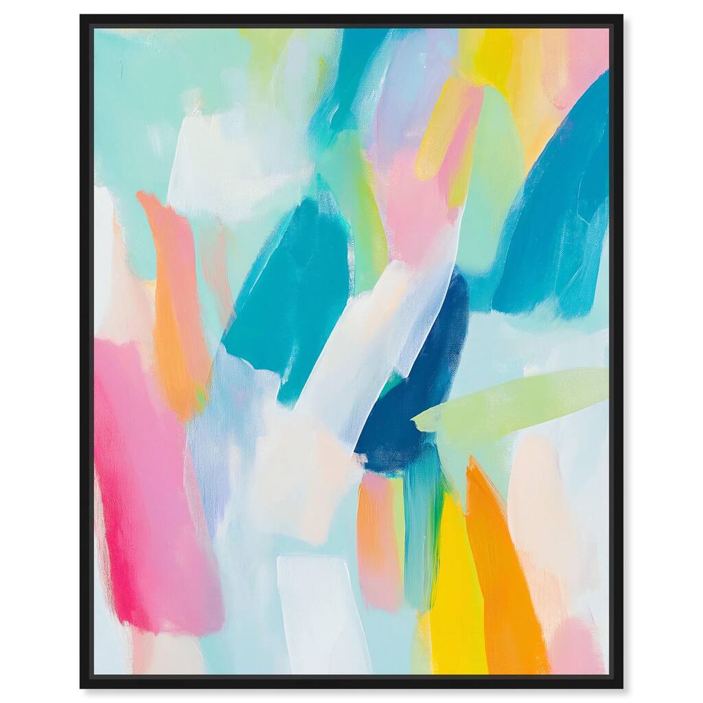 Whirlwind of Color I Canvas by Art Remedy