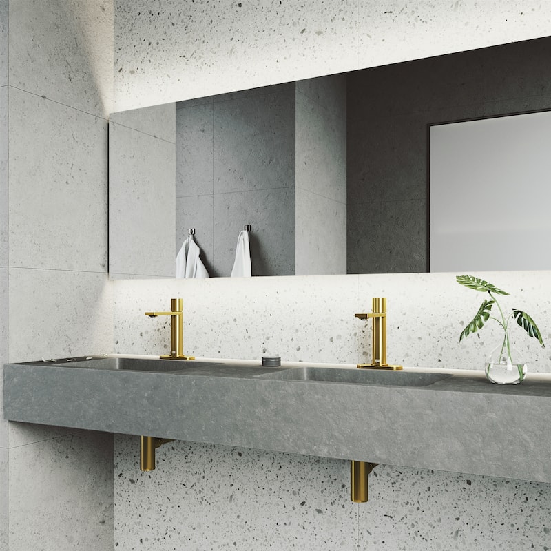 VIGO Halsey 8" H Single Handle Single Hole Bathroom Faucet