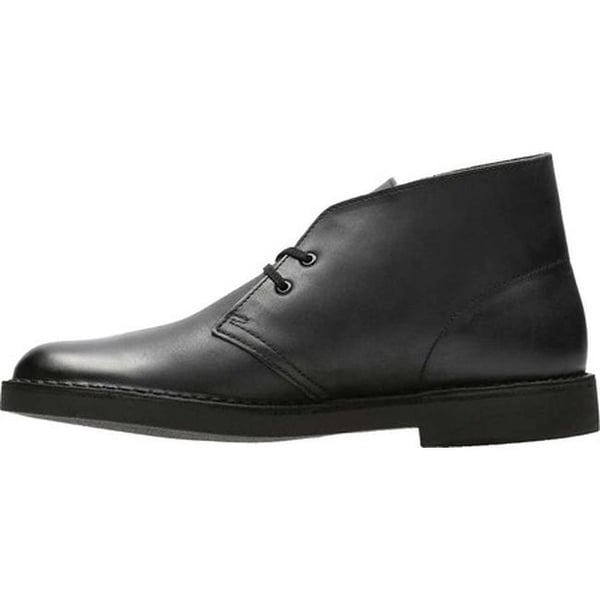 clarks bushacre 2 black leather