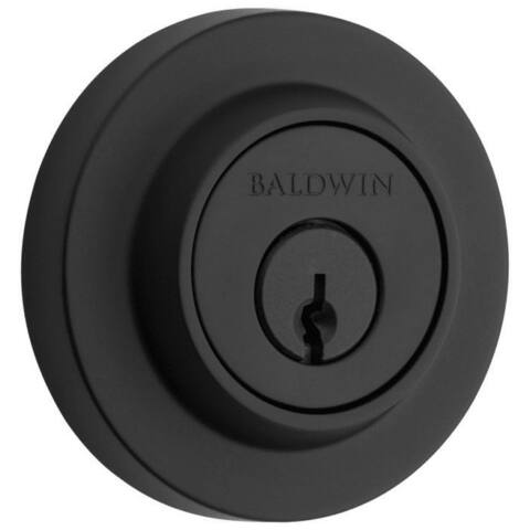 Baldwin Contemporary Round SmartKey Single Cylinder Keyed Entry
