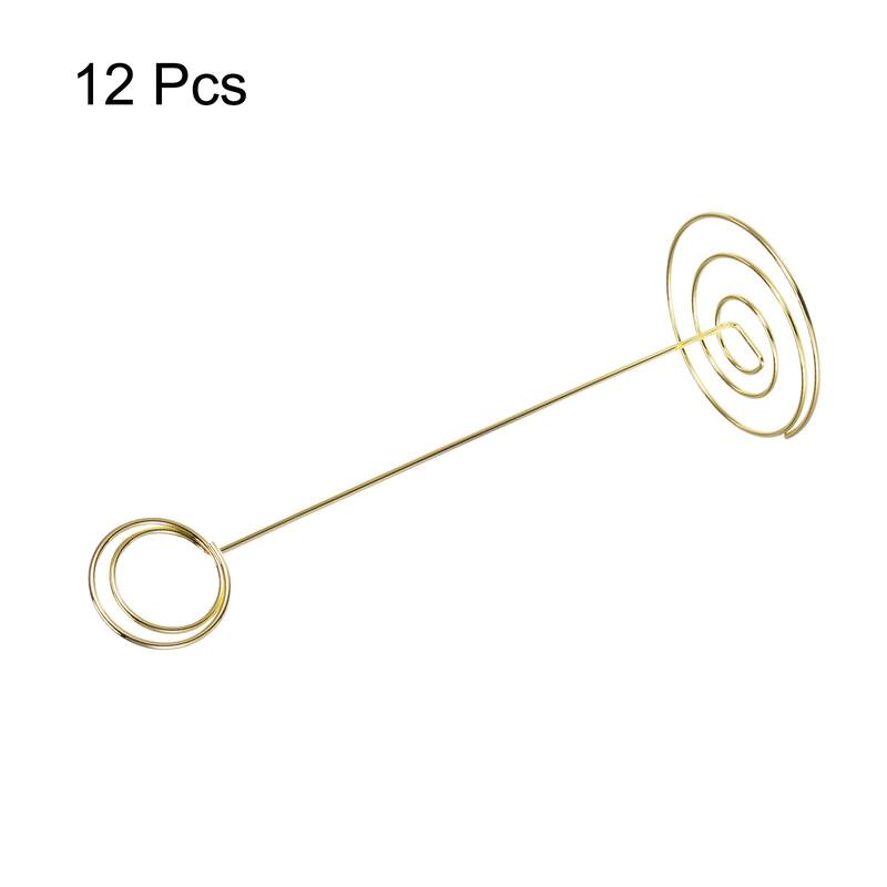 12pcs Table Number Holders 220mm Tall 70mm Base Width Round