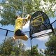 preview thumbnail 3 of 6, Springfree Trampoline Kids Square 11 Foot Trampoline & FlexrHoop Basketball Game - 260.78